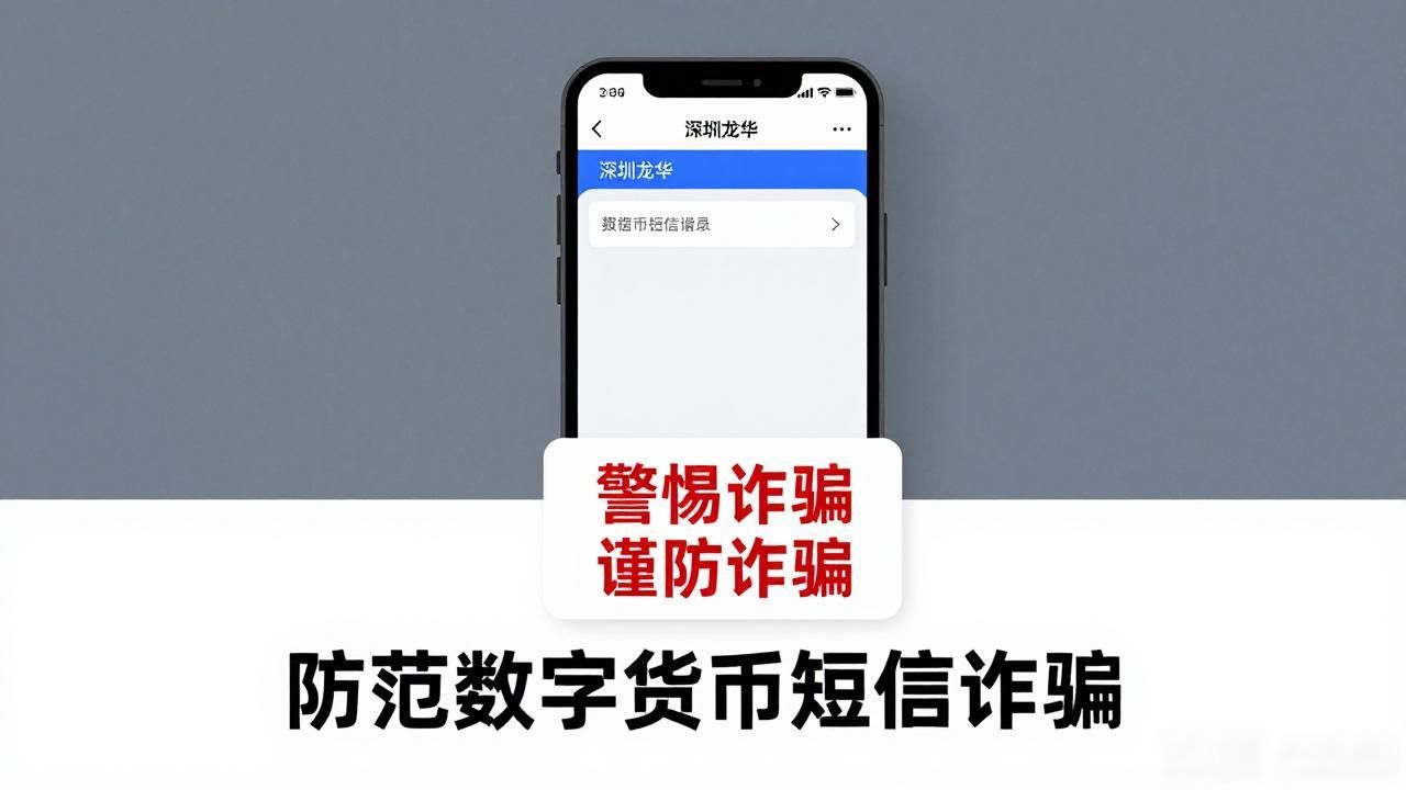 龙华数字货币短信诈骗_龙华区数字货币短信诈骗_识别数字货币投资诈骗短信