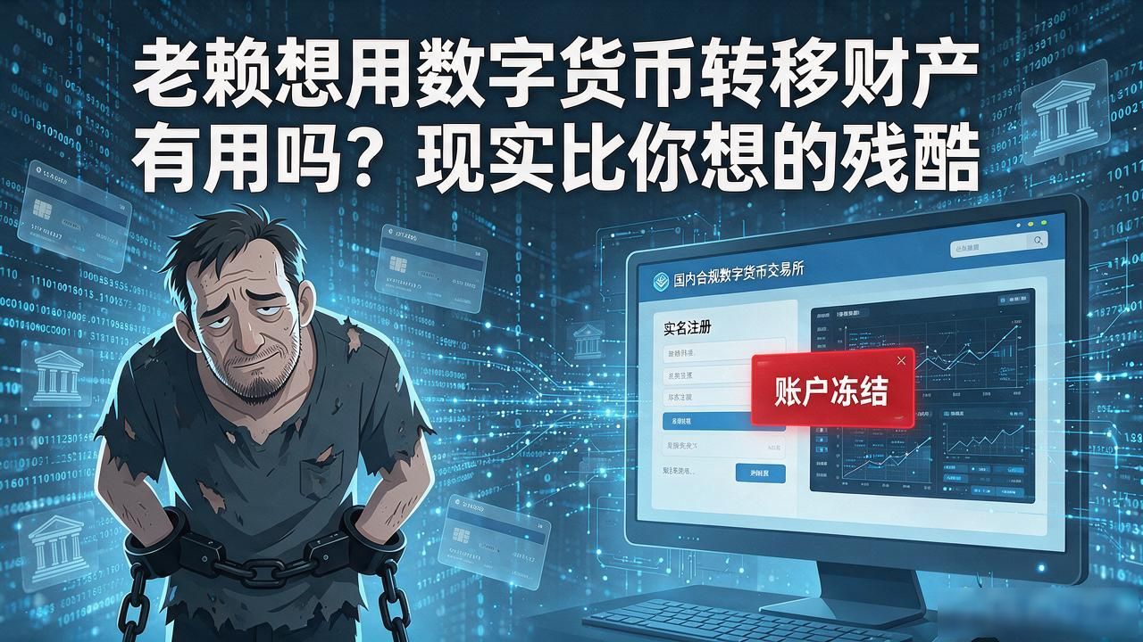 老赖用数字货币隐匿资产后果_欠债换比特币法院能冻结吗_数字货币老赖能用吗