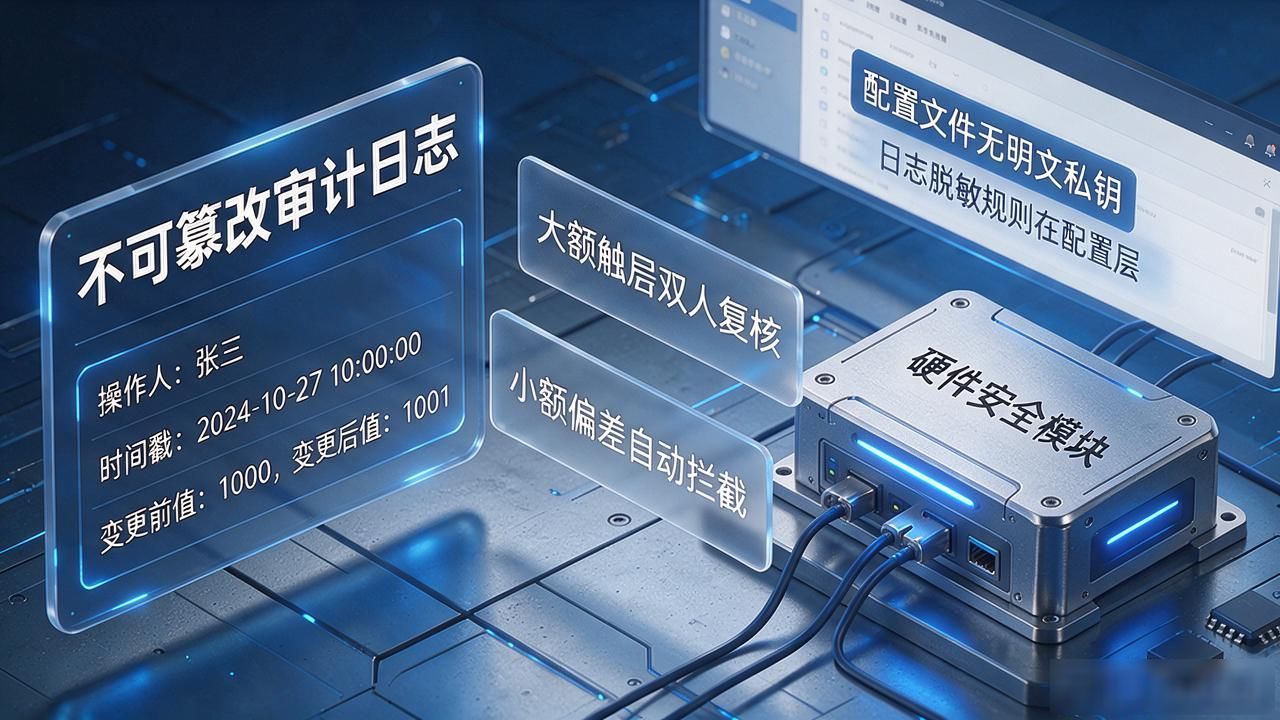 密钥管理冷热钱包分离_数字货币系统配置_数字货币内部配置要求