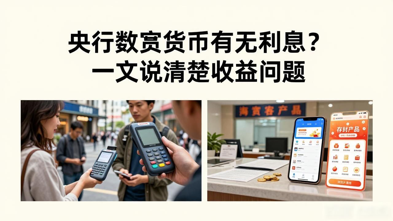 央行数字货币有无利息_央行数字货币不计息_数字人民币利息政策
