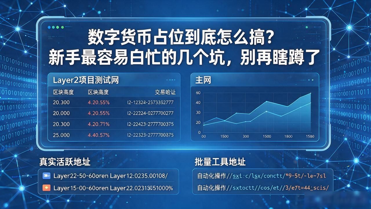 数字货币占位_数字货币占位_代币早期分配抢位策略