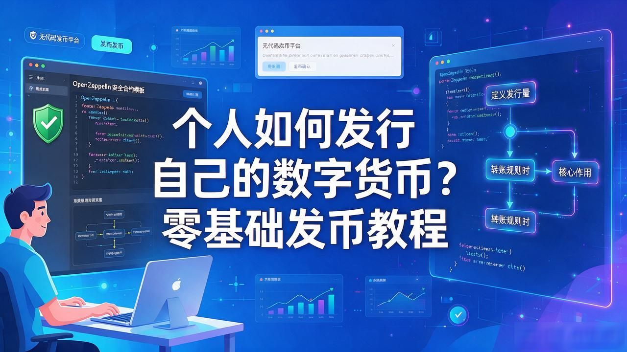 个人创建数字货币_个人如何通过工具发行数字货币 技术小白发行代币的简单流程 ERC-20代币创建的无代码方法