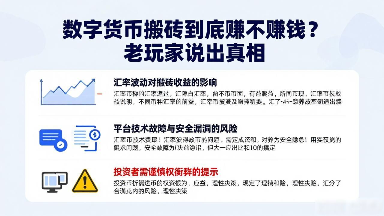数字货币搬砖操作挑战_数字货币搬砖意味什么_数字货币搬砖风险