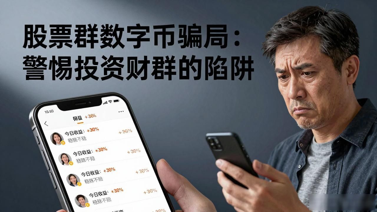 群聊荐股识别方法_股票群数字货币骗局_数字货币交流群骗局