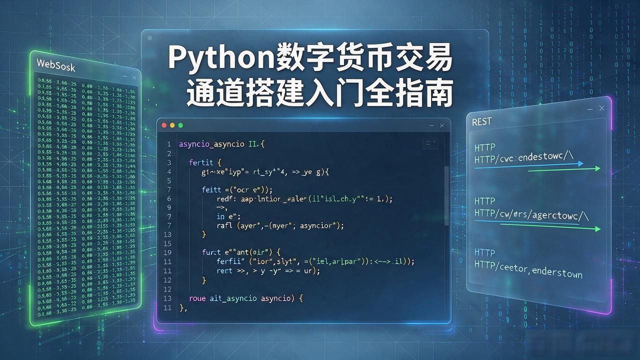 python数字货币交易通道_使用CCXT接入交易所API_搭建Python数字货币交易通道