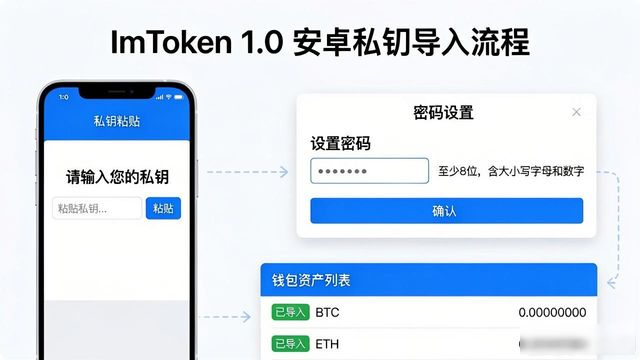 下载ImToken安卓版官网_ImToken 1.0 安卓官网下载步骤:私钥导入方法_导入私钥恢复钱包