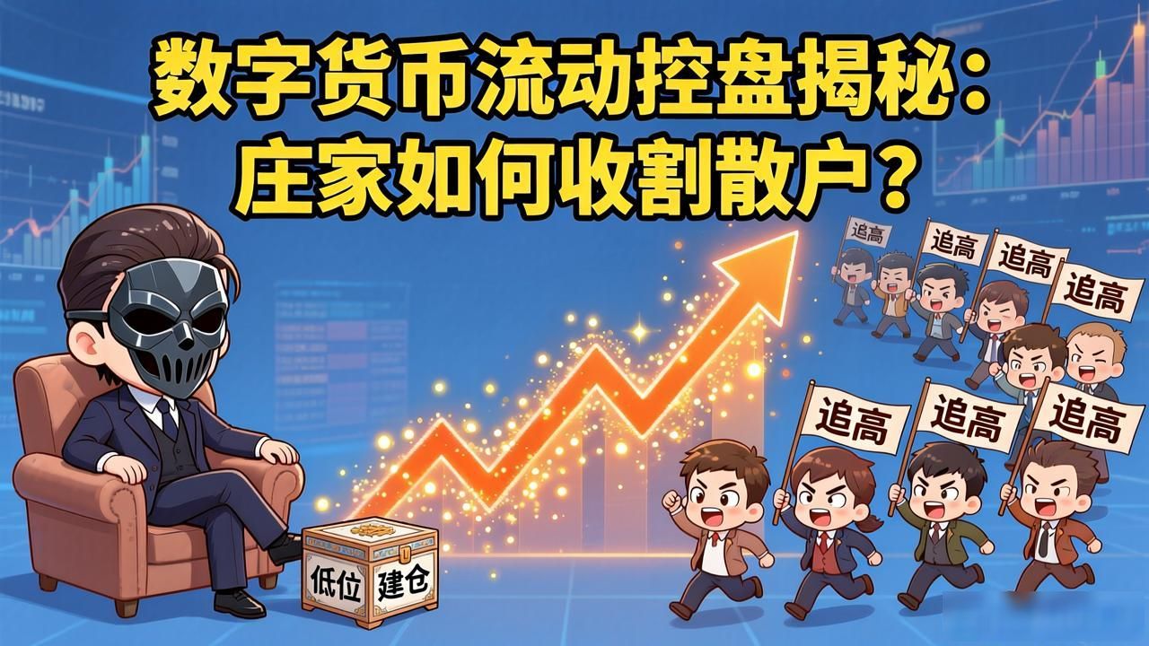散户避免被割韭菜的技巧_庄家制造假流动性_数字货币流动控盘