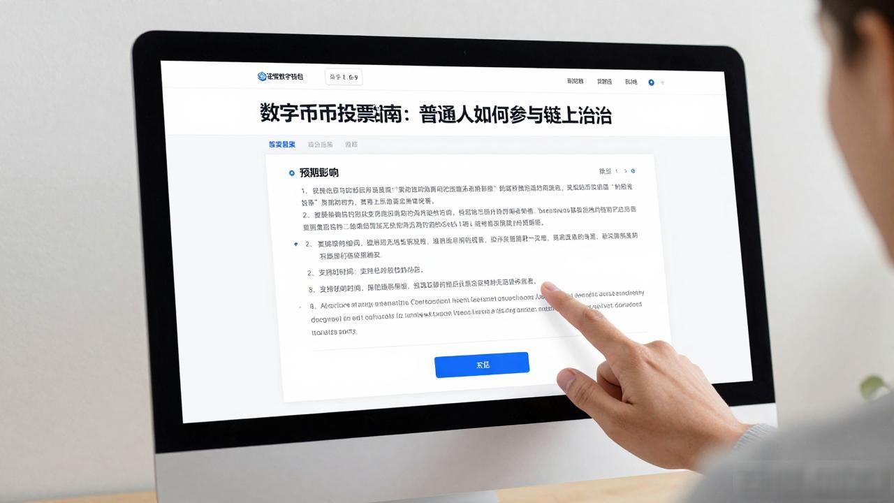 链上治理代币投票_数字货币投票是怎么投_数字货币投票机制