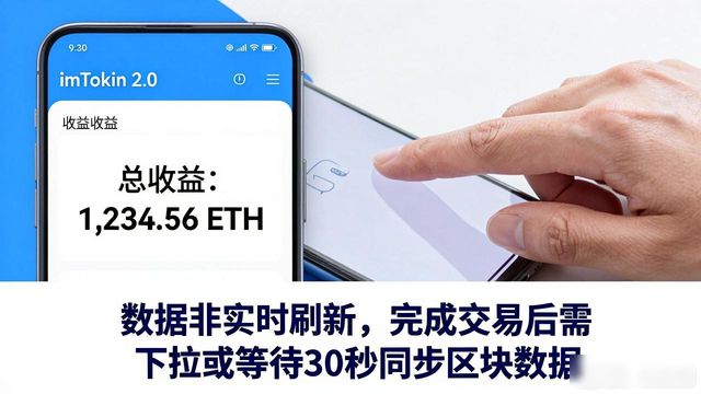 imToken 2.0 多链模式 总览按钮 资产回报率_如何在imToken最新版2.0中查看累计投资回报？_imToken 2.0 资产汇总 累计投资回报