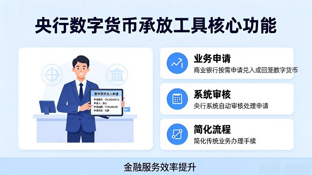 央行数字货币承放工具_数字人民币体系关键基础设施_央行数字货币承放工具