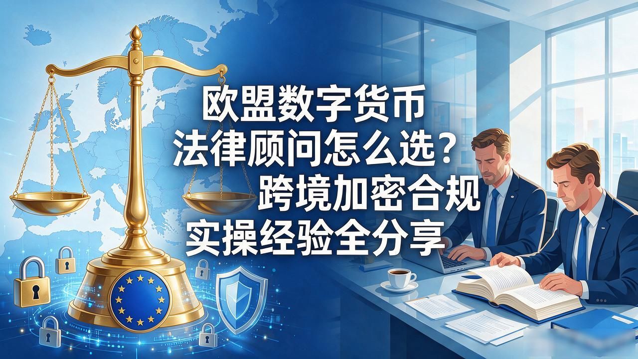 欧盟数字货币法律顾问_欧盟数字货币合规 MiCA牌照申请 跨境金融法律顾问
