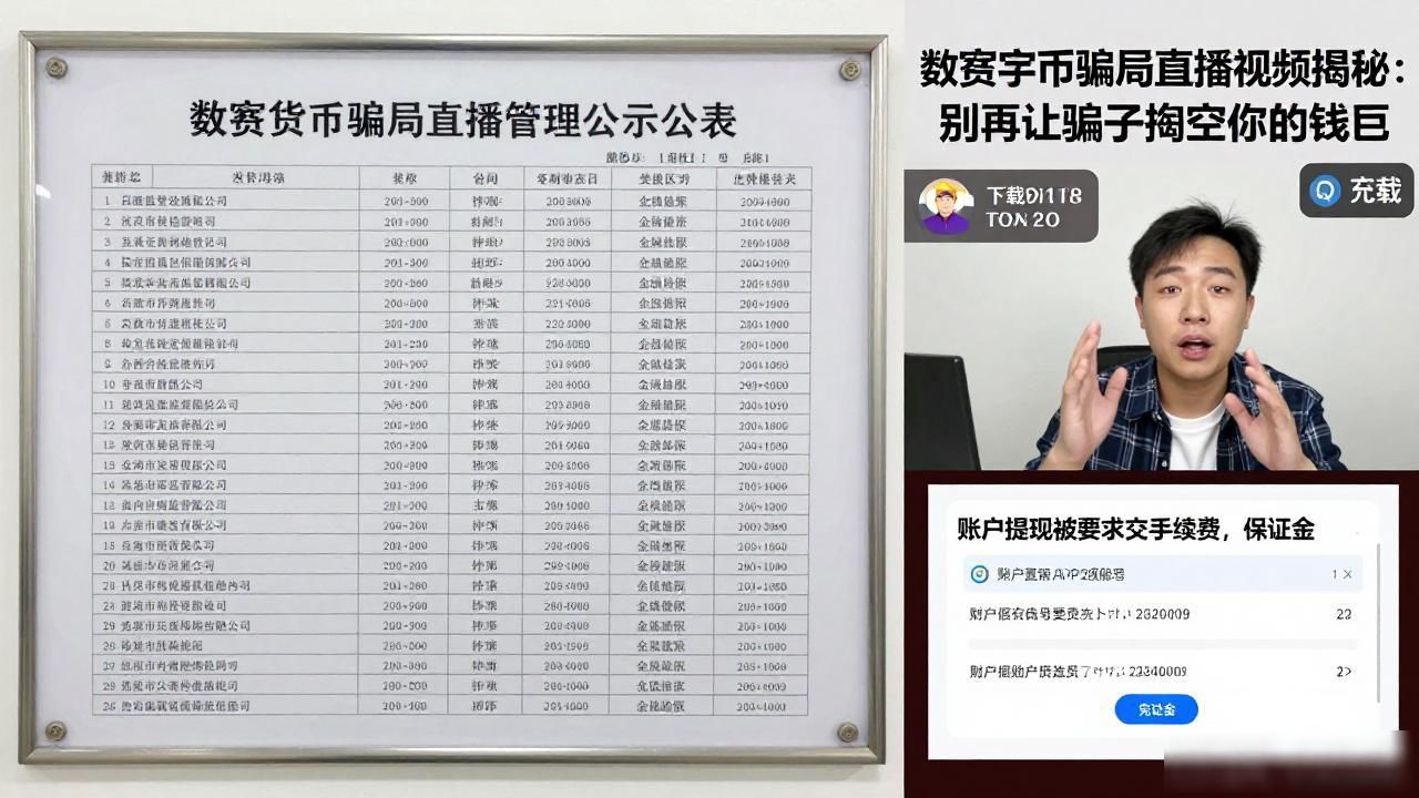 杀猪盘骗局识别_数字货币骗局直播视频_数字货币骗局直播间