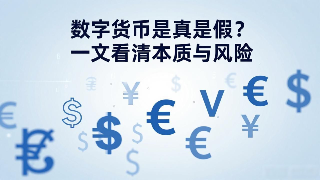 普通人如何理性看待数字货币_数字货币是真正的吗_数字货币的本质与风险