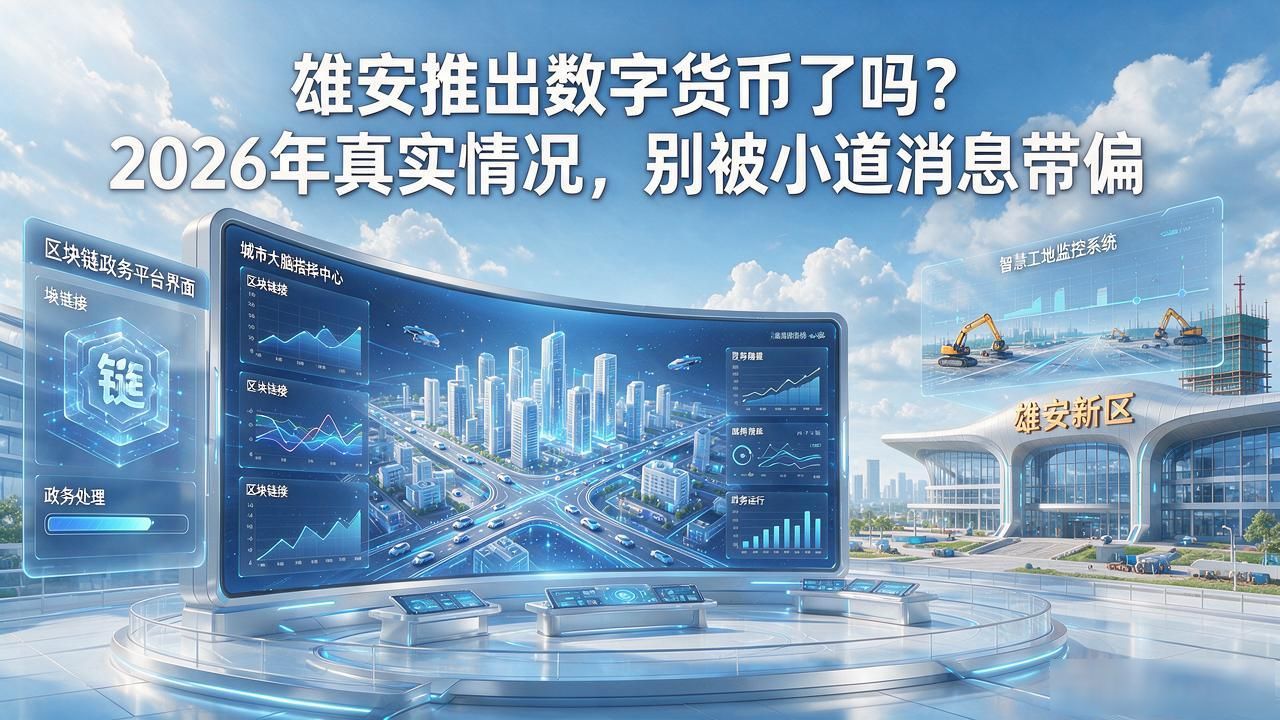 雄安推出数字货币了吗_数字人民币雄安试点_雄安新区区块链平台