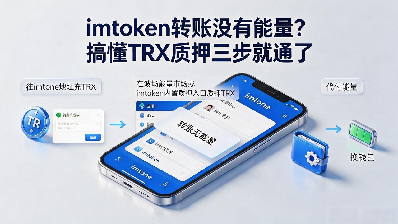 imtoken提示能量不足无法完成交易_imtoken转账没有能量_波场链TRC20转账能量机制解析