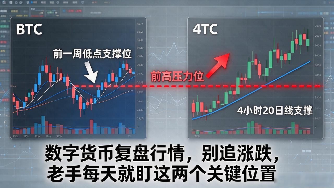 数字货币复盘行情_数字货币复盘技巧_前一日高低点分析