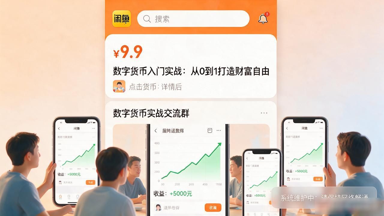 闲鱼数字货币骗局揭秘_闲鱼代购虚拟币骗局_闲鱼低价数字货币骗局