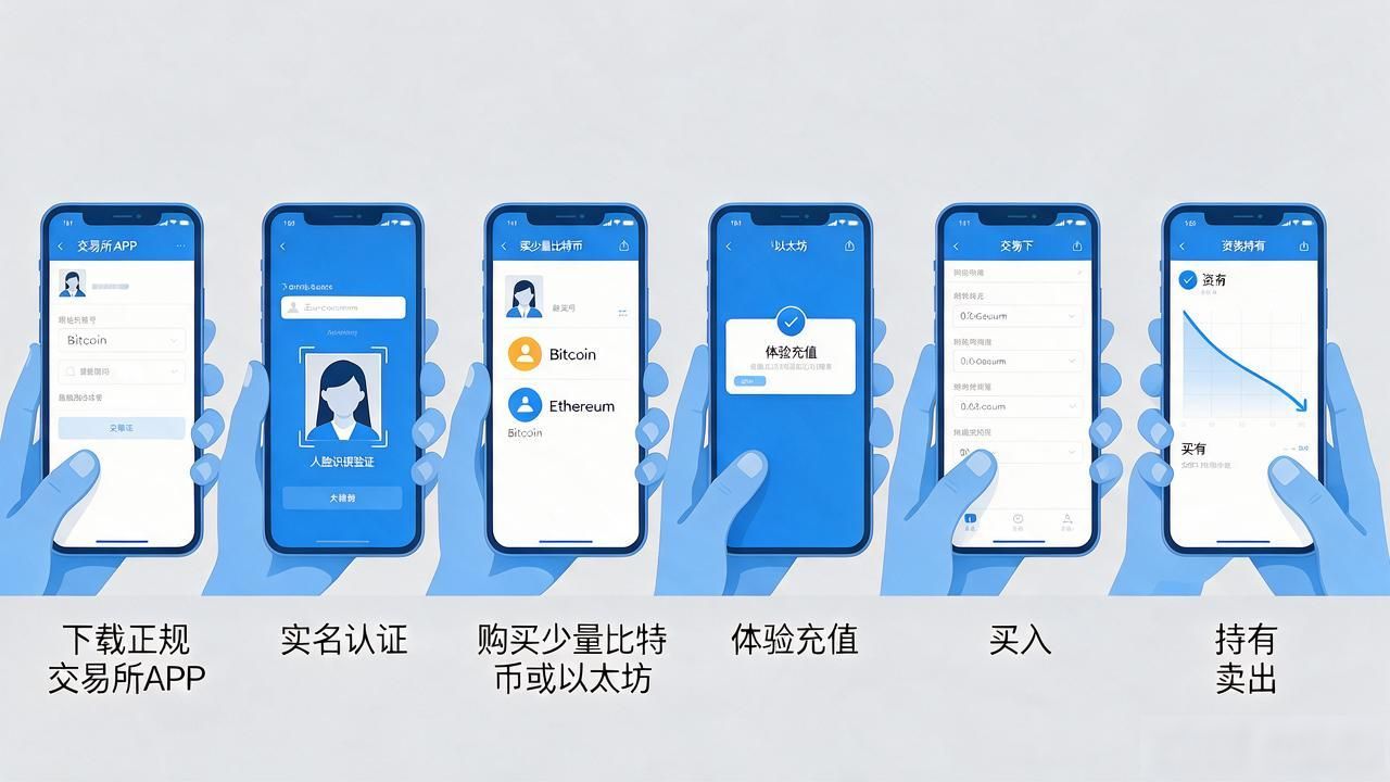 简单明了的数字货币_数字货币入门基础概念解析_新手如何安全体验比特币交易流程