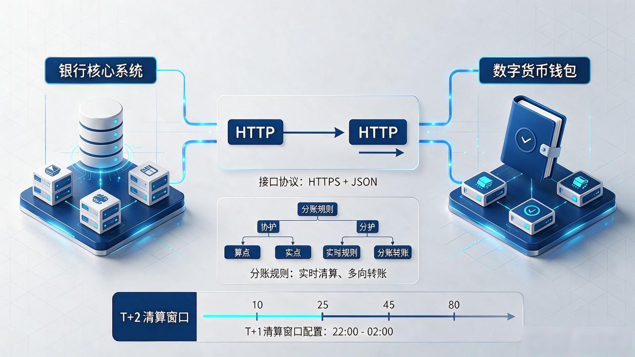 中电信用数字货币_数字人民币运营商缴费场景_银行接口协议分账规则